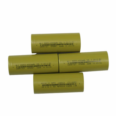 Ev Enerji Depolama için LFP Silindirik Lifepo4 Pil Hücresi 26650 4000mAh