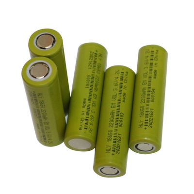 18650 Şarj Edilebilir Lityum Pil, 3.6v 2200mah Lityum İyon Pil Hücresi