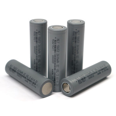 Silindirik 3.6 V Lityum Pil 18650 2600mAh Şarj Edilebilir El Feneri Piller