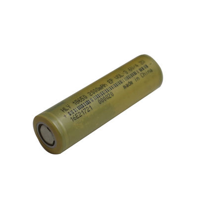 Elektrikli Aletler İçin 2000mAh 3.6V 18650 Lityum İyon Pil 500 Kez