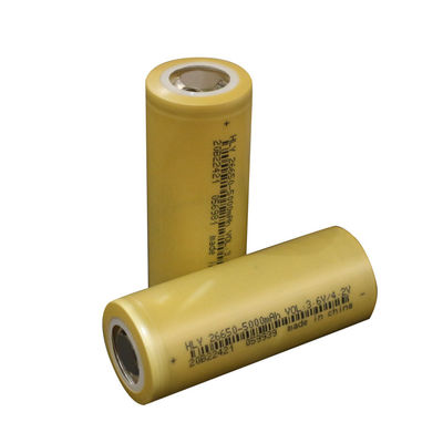 26650 5000mAh 3.6V Küçük Silindirik Pil Hücreleri Elektrikli Motosiklet İçin Hafif