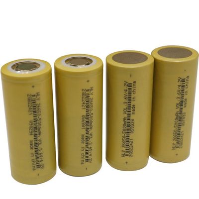 Elektrikli Scooter için FCC Sertifikalı Li Ion Pil Hücresi 26650 5000MAh
