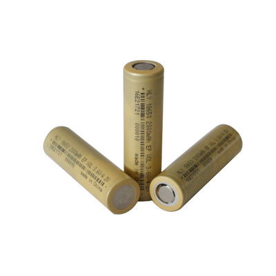 Elektrikli Aletler için Yüksek Oranlı 3.6 V Lityum 500 Döngü 2000mah 18650 Pil Hücresi