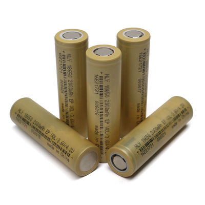 2000mah 18650 Şarj Edilebilir Lityum İyon Pil Hücresi 500 Kat Yüksek Oran