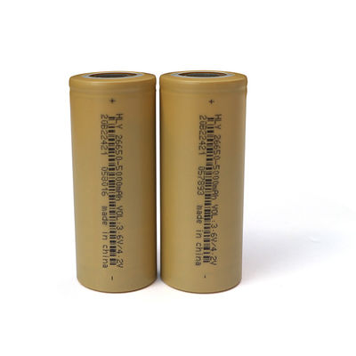 CE NCM Lityum İyon Pil 5000mAh 26650 Yüksek Güç Yoğunluğu Lityum İyon Piller