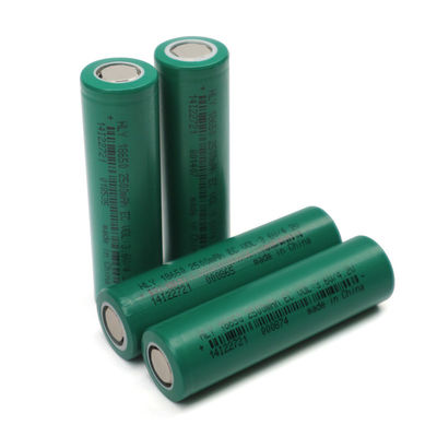 Küçük Boy 18650 3.6 volt 18650 pil 2500mah Lityum İyon Pil FCC