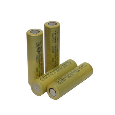 Parlak El Feneri için Mobil Güç 2000mah 18650 Pil Şarj Edilebilir UN38.3