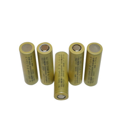 Tüketici Elektroniği İçin 500 Kez Yüksek Güçlü Şarj Edilebilir 2000mah 18650 Pil Hücreleri