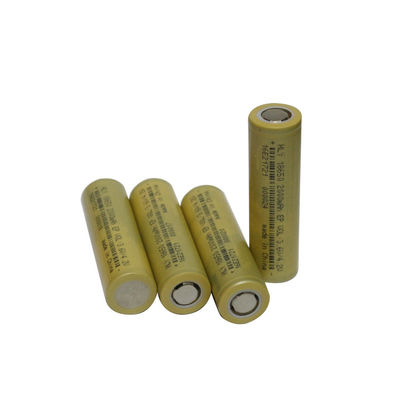 Elektrikli Scooter için Yüksek Güvenlikli 3.6 Volt Şarj Edilebilir 2000mah 18650 Pil