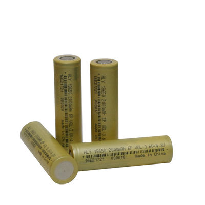 Zemin Süpürücü için 500 Kez Şarj Edilebilir Li Ion Pil 2000mAh 3.6 Volt