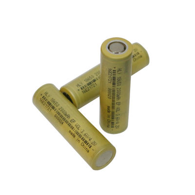 Elektrikli Scooter için Yüksek Güvenlikli 3.6 Volt Şarj Edilebilir 2000mah 18650 Pil