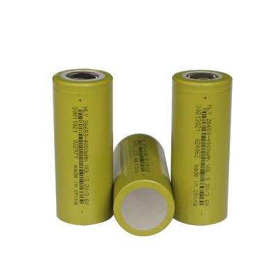 EV için 4000mAh 26650 3.6v Yüksek Tahliyeli Şarj Edilebilir Li Ion Pil