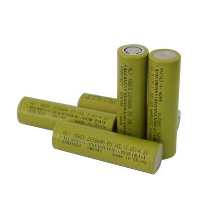 MSDS 3.6V 2200 Mah Lityum Pil 18650 Denge Bisikletleri İçin Şarj Edilebilir Hücreler