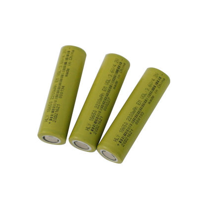 Denge Bisikletleri için BIS Uzun Çevrim Ömrü 2200mah 18650 Pil Silindirik Li Ion Pil