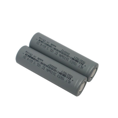 Elektrikli Scooterlar için Derin Döngü Lityum 18650 3.7 Volt 2600mah Şarj Edilebilir Pil