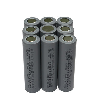Enerji Depolama için Yüksek Güç Hücresi 3.6 Volt Li Ion 2600mah 18650 Piller