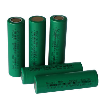 Şarj Edilebilir Lityum İyon Parlak Işık Meşale Pili 18650 3.6V 2500mAh
