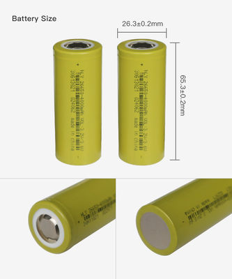 HLY 3C 4000mAh NCM Lityum Pil 26650 Şarj Edilebilir 3.6 Volt Lityum Pil