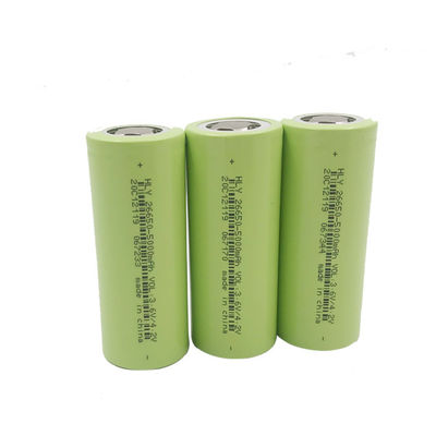 Ev Aletleri için 3.6V Yüksek Oranlı NMC Li Ion 26650 Pil 5000mah