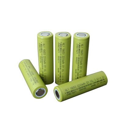E Scooter için Şarj Edilebilir Yüksek Oranlı 3.6v 2200mah 18650 Lityum İyon Piller