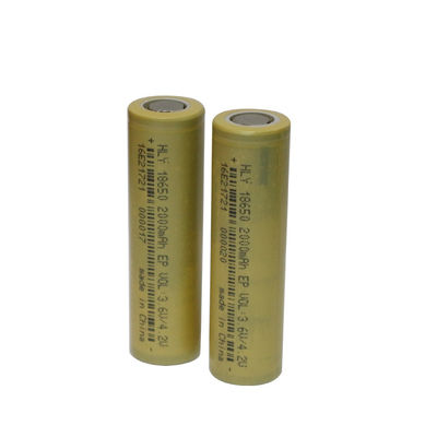 Elektrikli Aletler İçin 2000mAh 3.6V 18650 Lityum İyon Pil 500 Kez