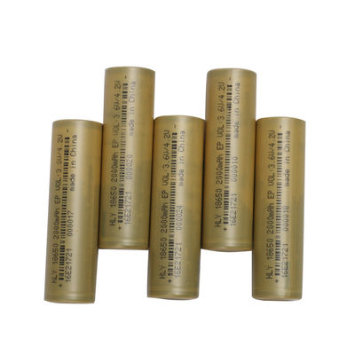 Elektrikli Aletler İçin 2000mAh 3.6V 18650 Lityum İyon Pil 500 Kez