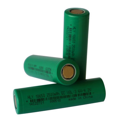 Elektronik Bisiklet için BIS Onaylı 18650 Lityum İyon Pil 2500MAh EC