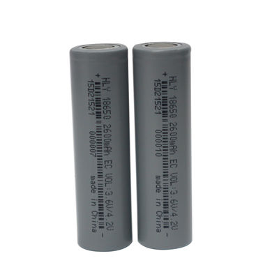 BIS 3.6 volt şarj edilebilir pil 2600mAh Yüksek Hızlı 18650 Hücre Pil