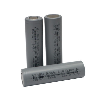 BIS 3.6 volt şarj edilebilir pil 2600mAh Yüksek Hızlı 18650 Hücre Pil