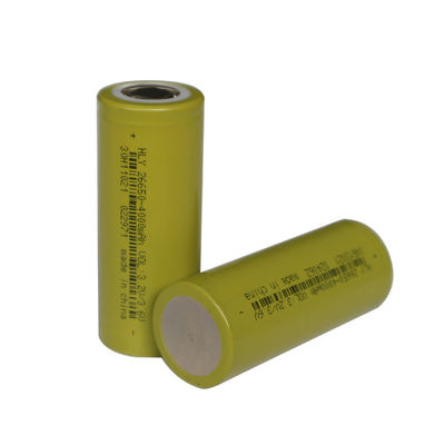 Güneş Işıkları için 4000mAh 26650 Yüksek Kapasiteli 3.2 Volt Şarj Edilebilir Pil
