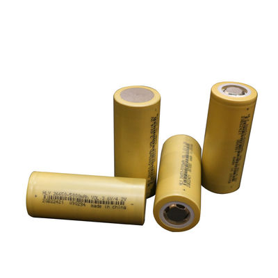 Uzun Çevrim Ömrü 26650 Lityum Silindirik Pil Hücreleri 3.6V 5000mAh Şarj Edilebilir