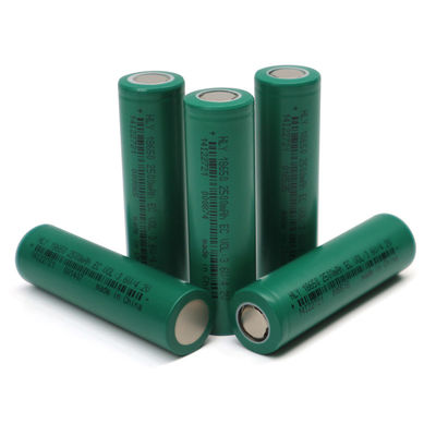 Elektrikli Araçlar için HLY 18650 OEM Silindirik Pil Hücreleri 3.6V 2500mah