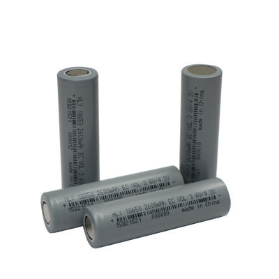 Li Ion Şarj Edilebilir 18650 Pil 2600mah 3.6V 500 Kat Yüksek Enerji Yoğunluğu