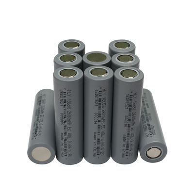 Enerji Depolama için Yüksek Güç Hücresi 3.6 Volt Li Ion 2600mah 18650 Piller