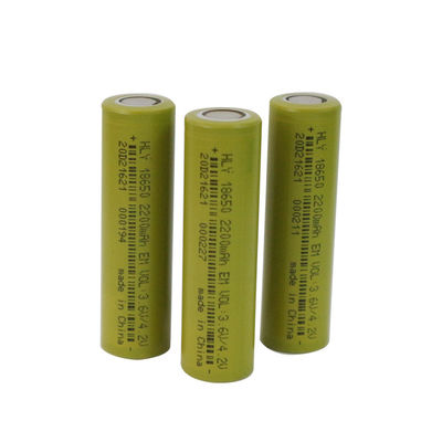 EN62133 18650 3.6V 2200mAh Led El Feneri İçin Şarj Edilebilir Güneş Pili
