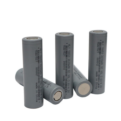 Silindirik 3.6 V Lityum Pil 18650 2600mAh Şarj Edilebilir El Feneri Piller