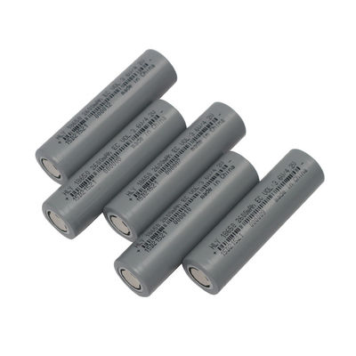 Silindirik 3.6 V Lityum Pil 18650 2600mAh Şarj Edilebilir El Feneri Piller