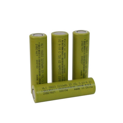 NCM 3.6 v Li İyon Hücresi 2200mAh Güneş Işığı Pilleri Şarj Edilebilir Piller
