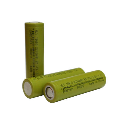 FCC 18650 Şarj Edilebilir 2200mAh lityum İyon Pil Yüksek Deşarj Oranı